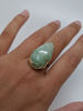 Picture of Pear Cut Jade Ring