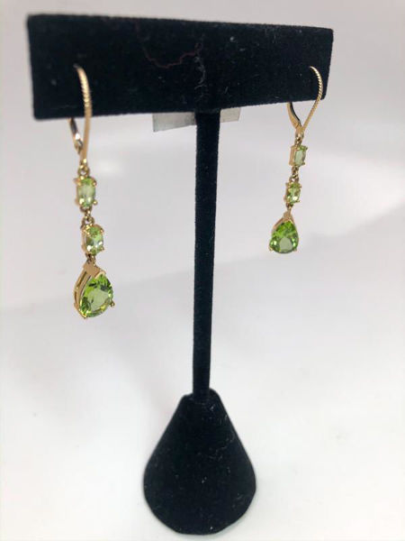 Picture of Peridot Drop Earrings